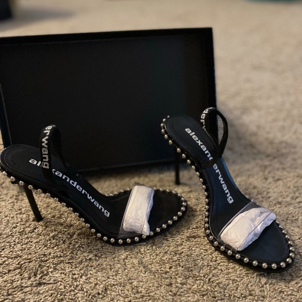 Alexander Wang Nova Slingback High Heel Sandals (size 6 US)
